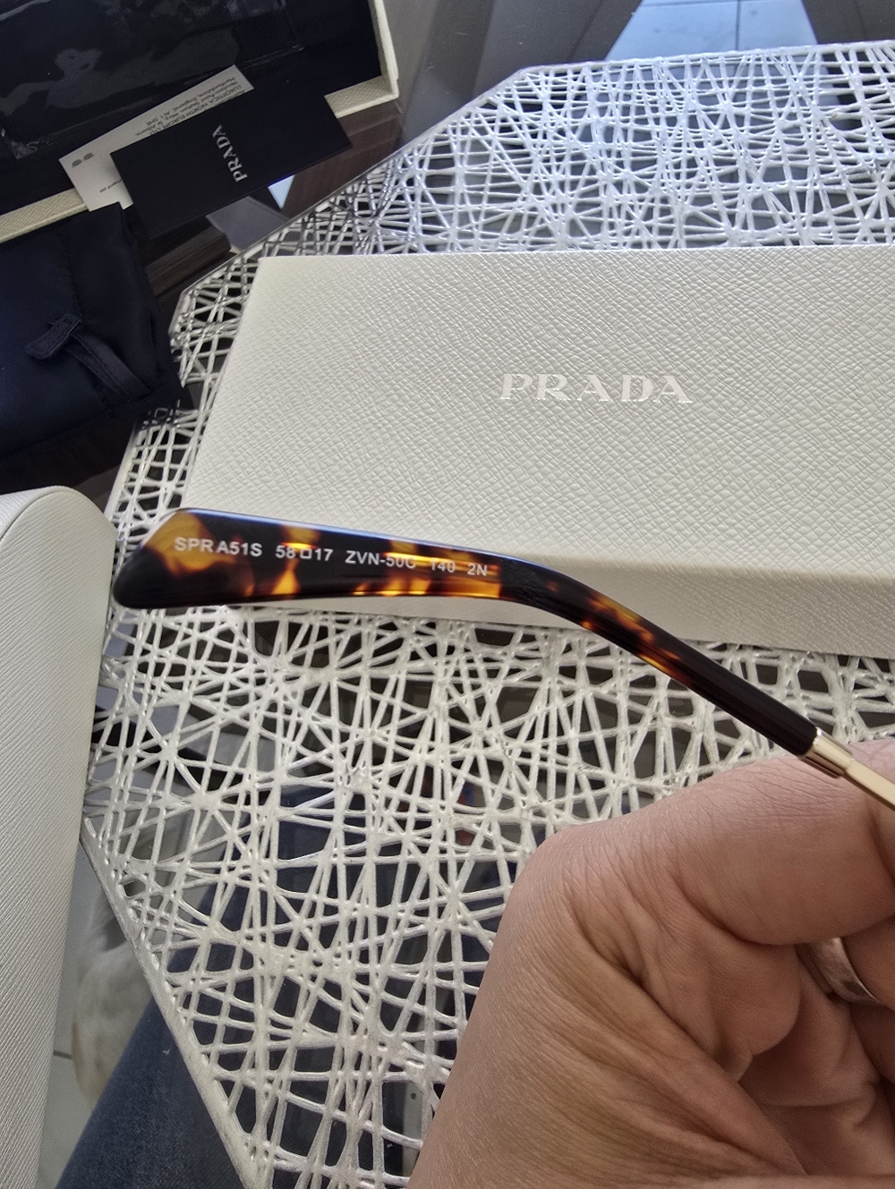 Prada PR A51s Rectangular Sunglasses - Picture 10 of 11